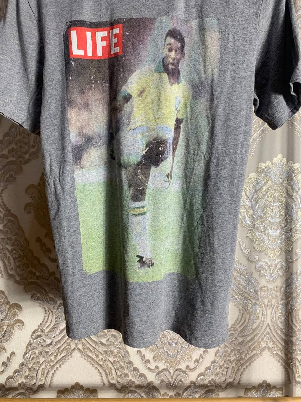 Penalty × Vintage VERY RARE PELE T-SHIRT SOOCER JERSEY BRAZIL BLOKECORE Y2K Size US S / EU 44-46 / 1 - 4 Thumbnail