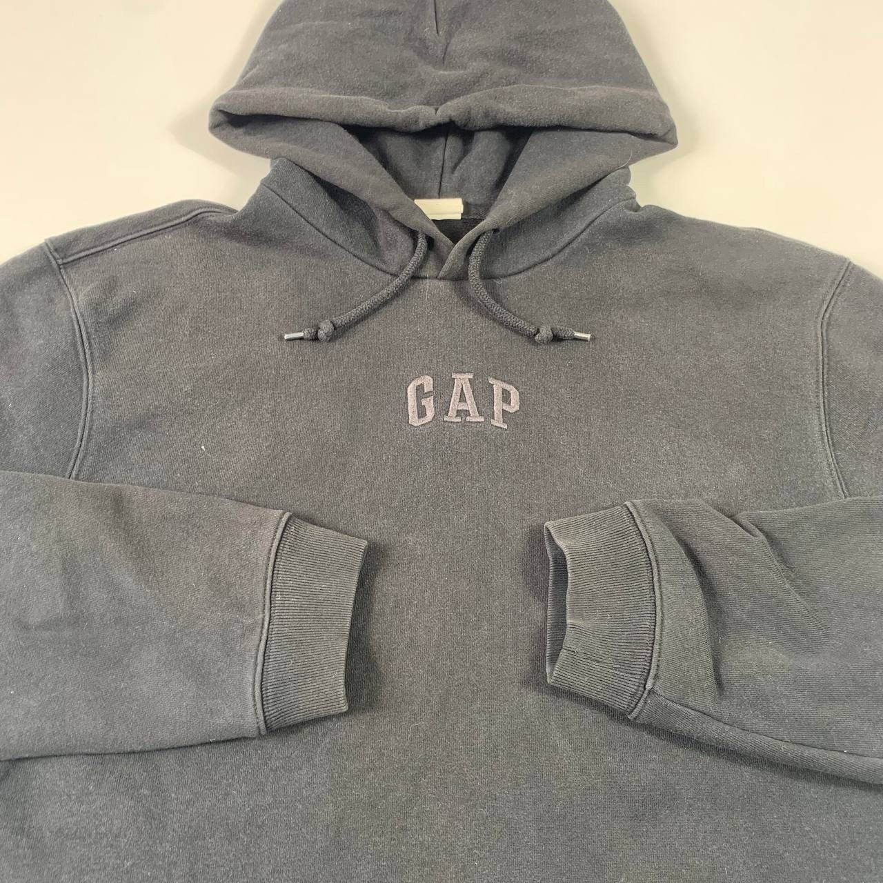 Gap × Vintage vintage 90s gap center logo boxy hoodie streetwear y2k Size US L / EU 52-54 / 3 - 3 Thumbnail