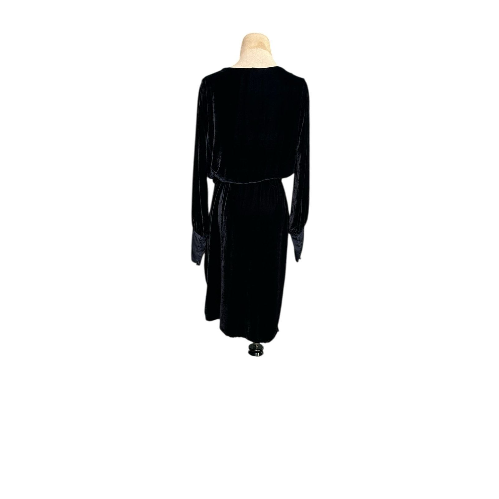 Young Fabulous & Broke Young Broke Fabulous velvet long sleeves belted dress Small Size S / US 4 / IT 40 - 16 Thumbnail