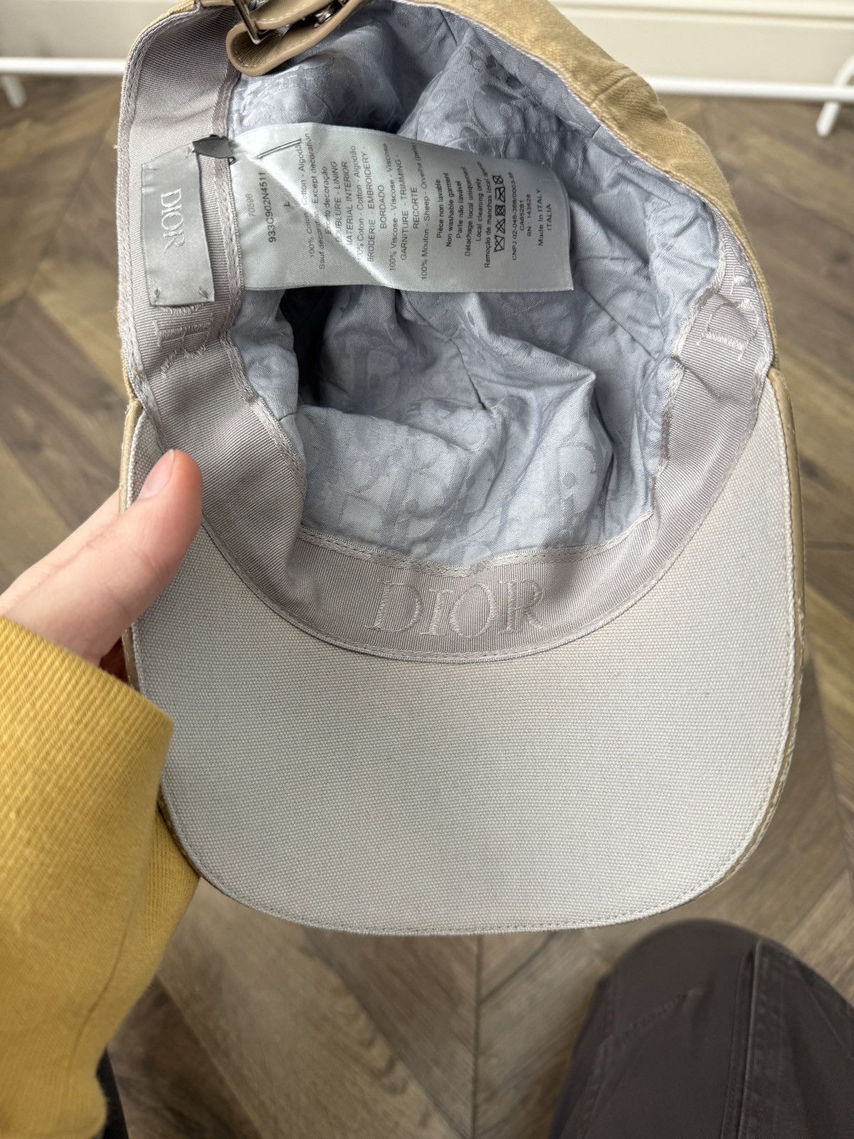 Dior Dior × Travis Scott , Embroidered Baseball Cap Size ONE SIZE - 12 Thumbnail