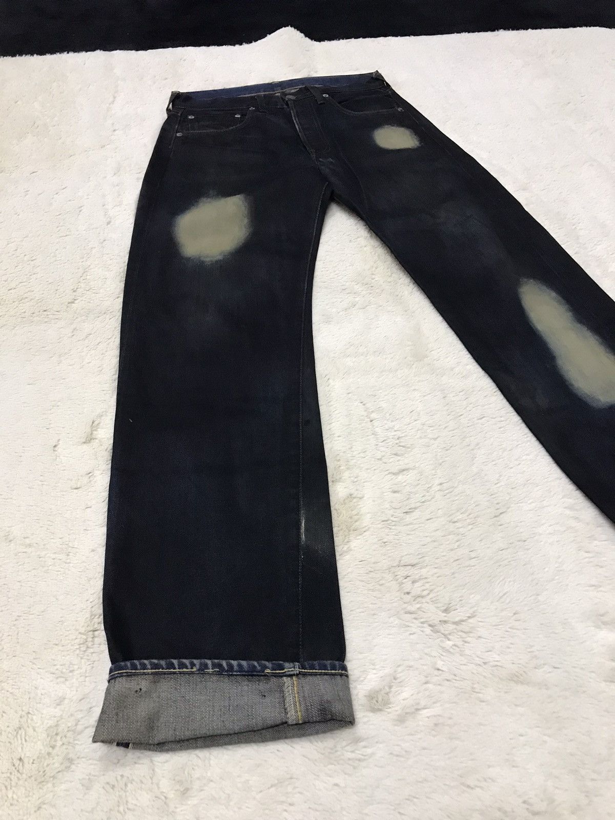 Levi's × Levi's Vintage Clothing × Vintage Levis 501 Big E Lot 66501 Selvedge Jeans Size US 32 / EU 48 - 8 Thumbnail