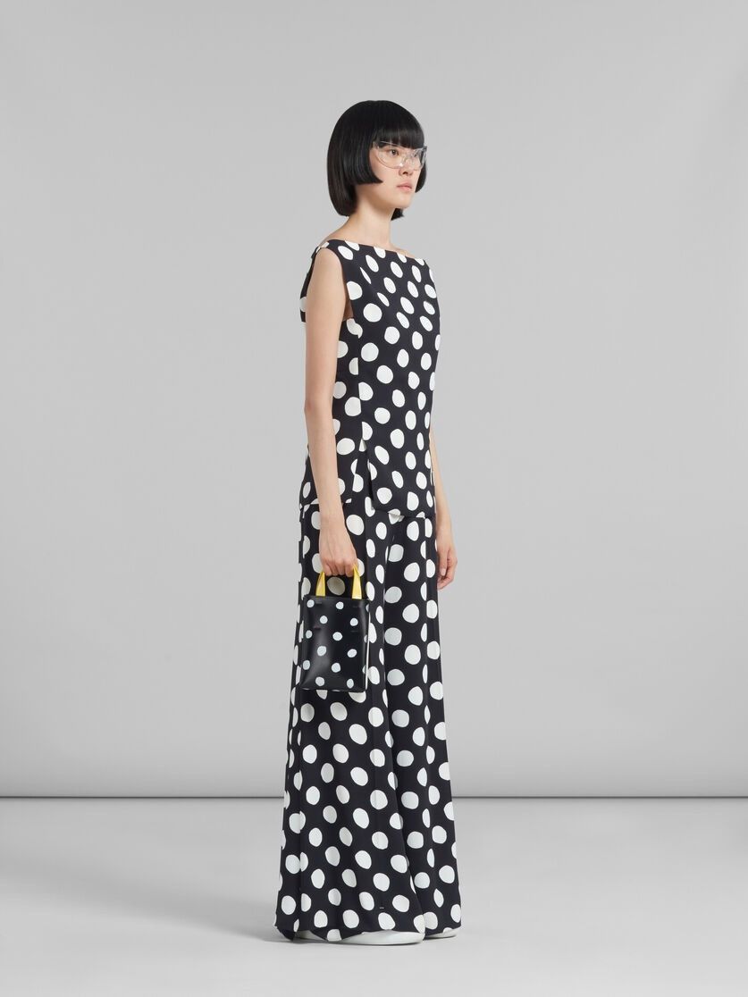 o1w1db10824 Midi Dress in Black/White