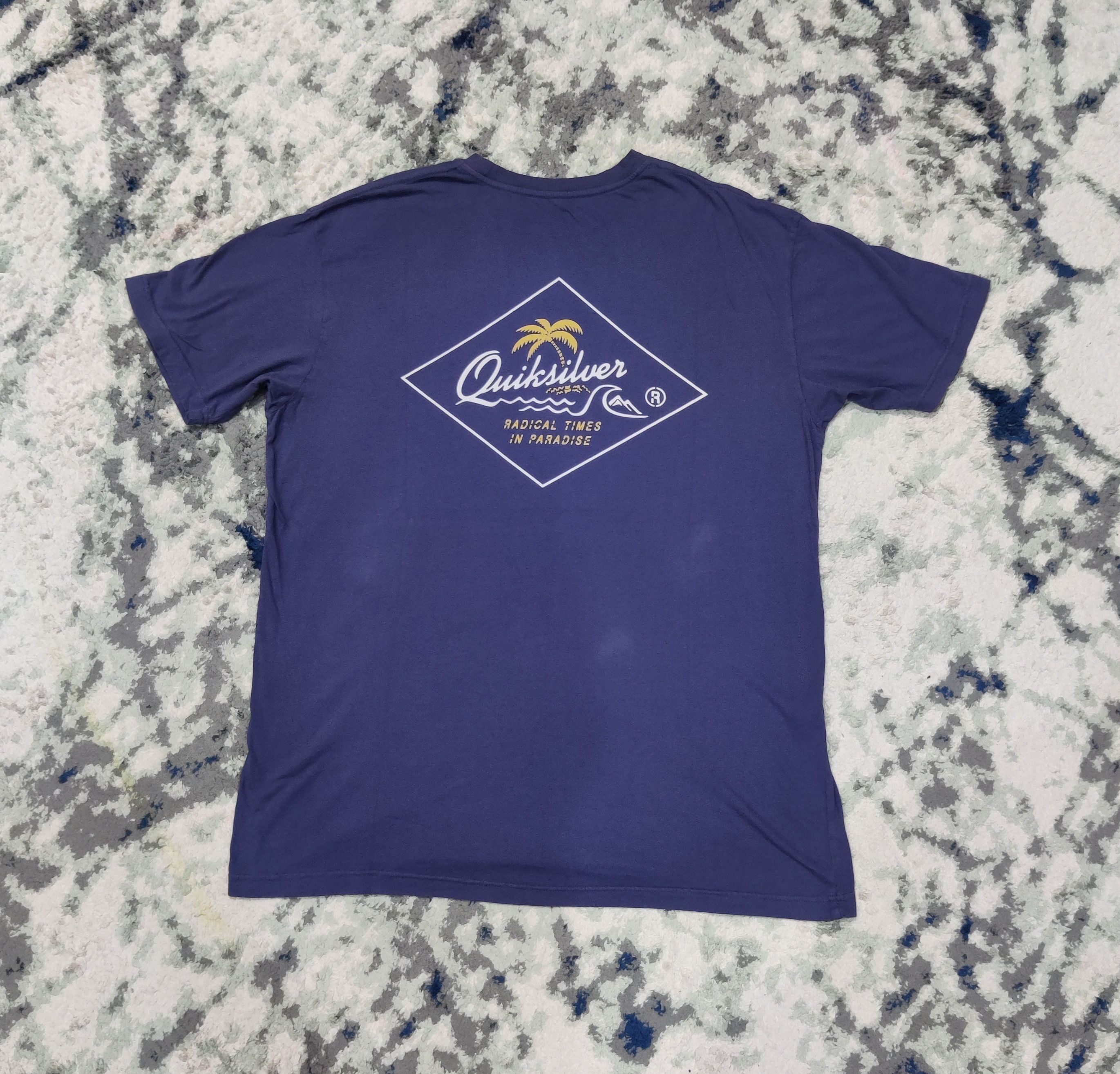 Quiksilver × Vintage Quiksilver Tee Size US XXL / EU 58 / 5 - 2 Thumbnail