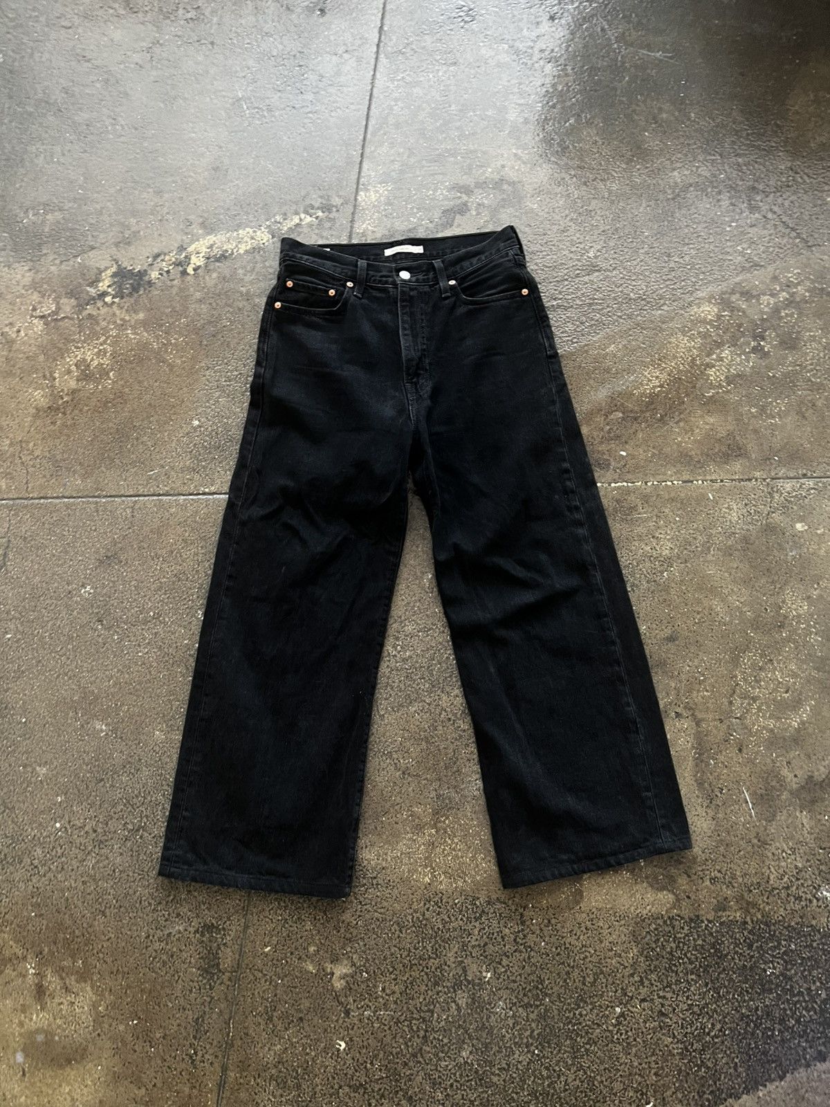 Levi's LEVIS RIB CAGE WIDE LEG DENIM Size 29" - 1 Thumbnail
