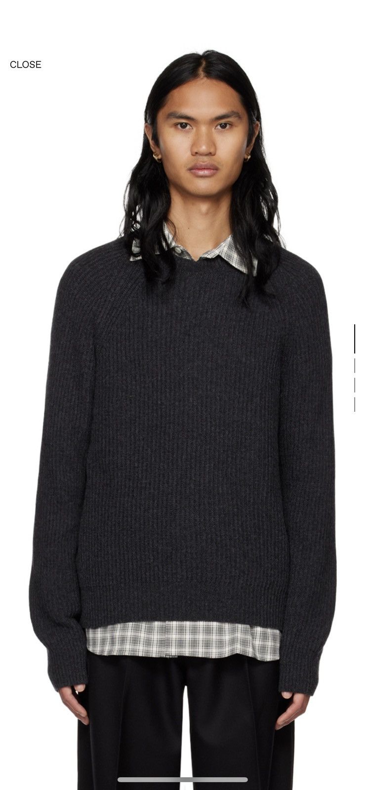 Mfpen Gray Ordinary Sweater Size US L / EU 52-54 / 3 - 4 Thumbnail