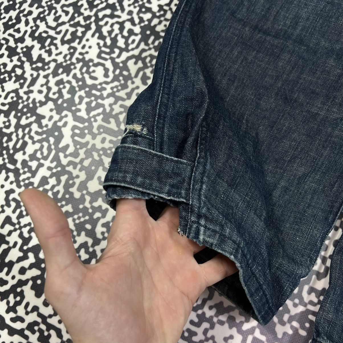 G-Star Vintage Y2K G Star Raw Japanese Style Denim Distressed Jeans Size US 30 / EU 46 - 16 Thumbnail