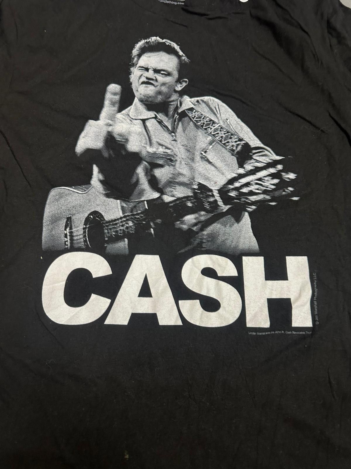 Designer Johnny Cash Vintage Graphic Tee - XL Size US XL / EU 56 / 4 - 3 Thumbnail