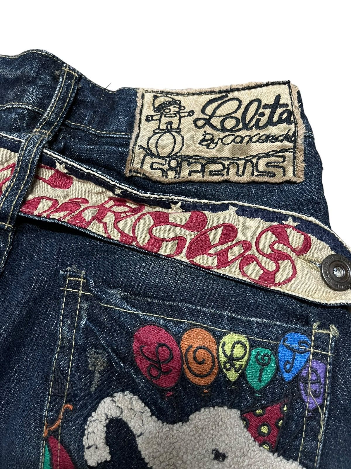 Japanese Brand LOLITA JEANS X BEAST CUSTOM DESIGN JEANS Size US 30 / EU 46 - 9 Thumbnail