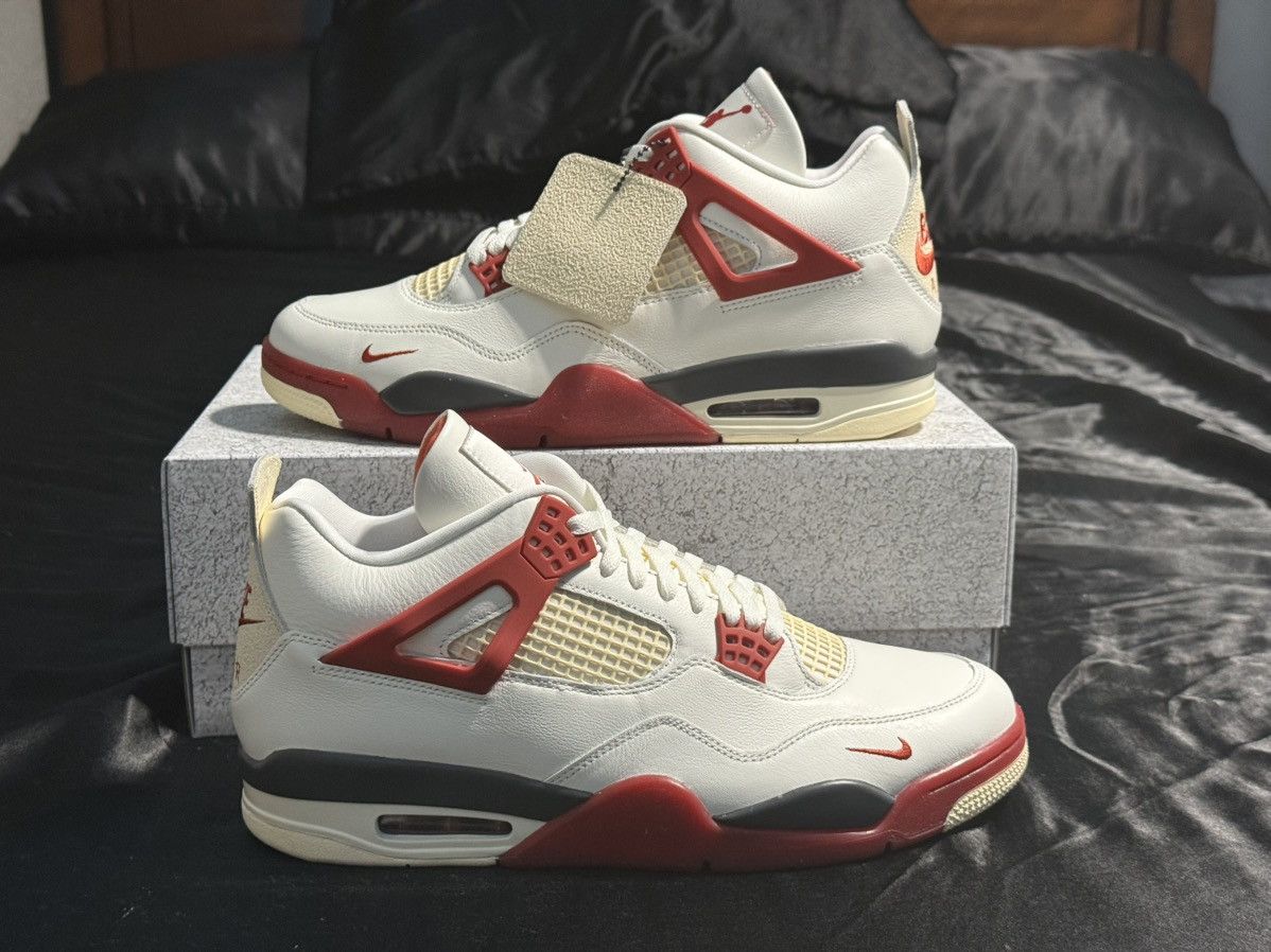 Nike Air Jordan 4 Retro OG SP Nigel Sylvester Brick After Brick Size US 12.5 / EU 45-46 - 1 Thumbnail