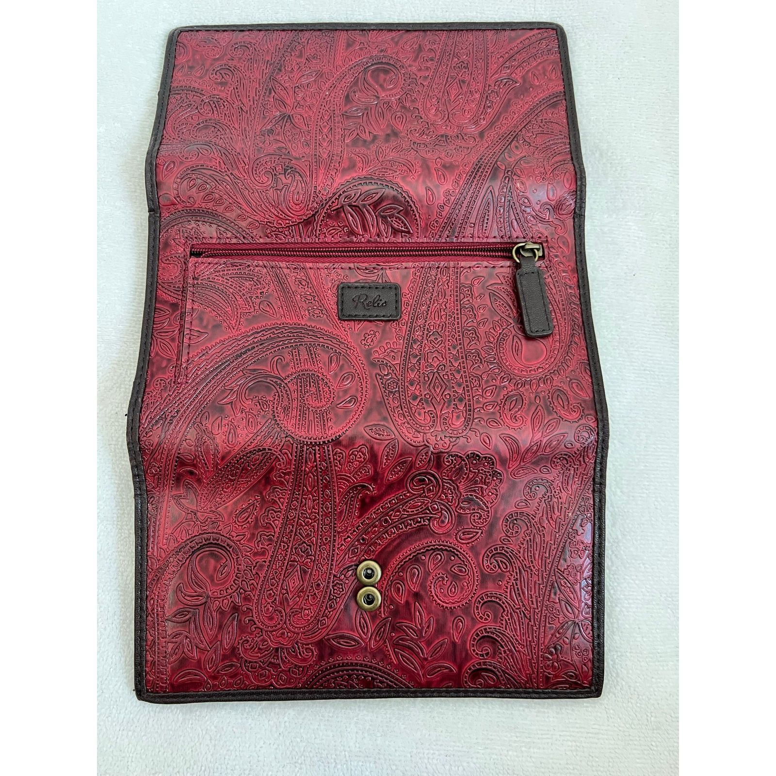 Relic Relic Embossed Paisley Trifold Wallet Size ONE SIZE - 2 Thumbnail
