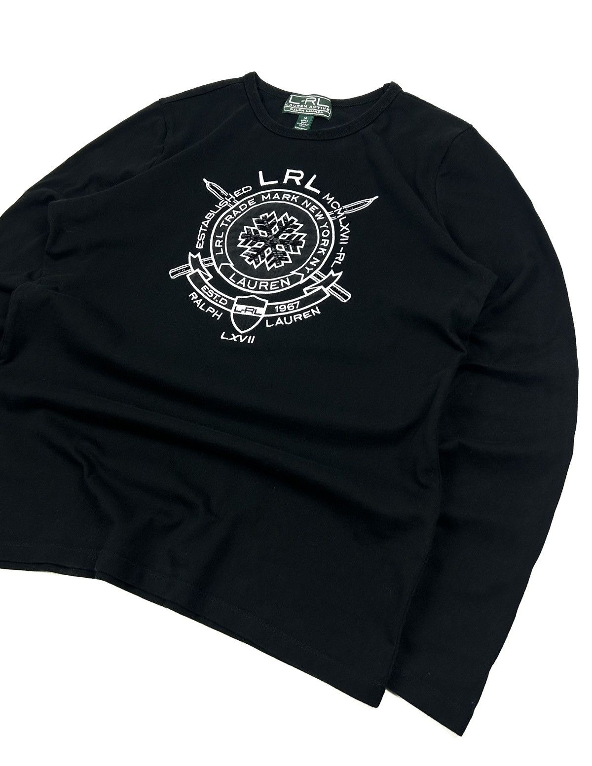 Polo Ralph Lauren rare Ralph Lauren LRL Women's Top Long Sleeve Vintage Y2K Size M / US 6-8 / IT 42-44 - 5 Thumbnail