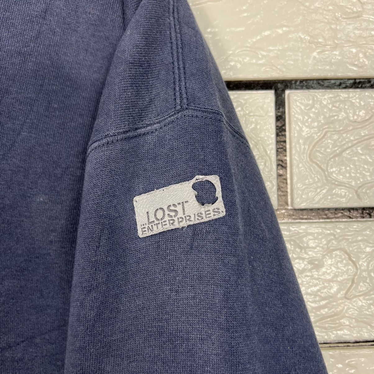 Lost Enterprises LOST FLEECE Fire Big Logo Crewneck Sweatshirt #4201-C192 Size US M / EU 48-50 / 2 - 7 Thumbnail