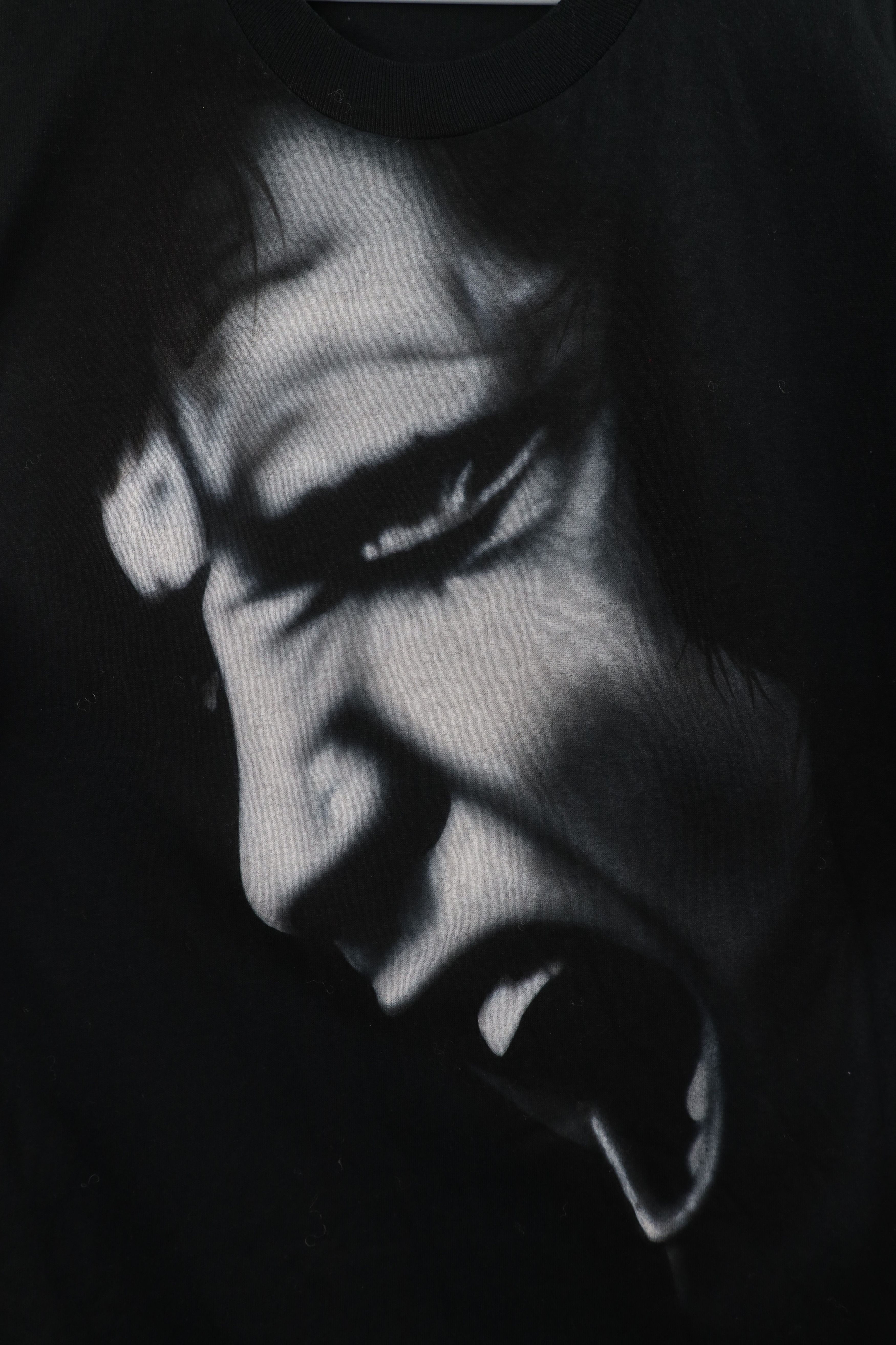 Vintage Vintage 90s Elvis Presley Short Sleeve T-Shirt Black USA Size US L / EU 52-54 / 3 - 5 Thumbnail