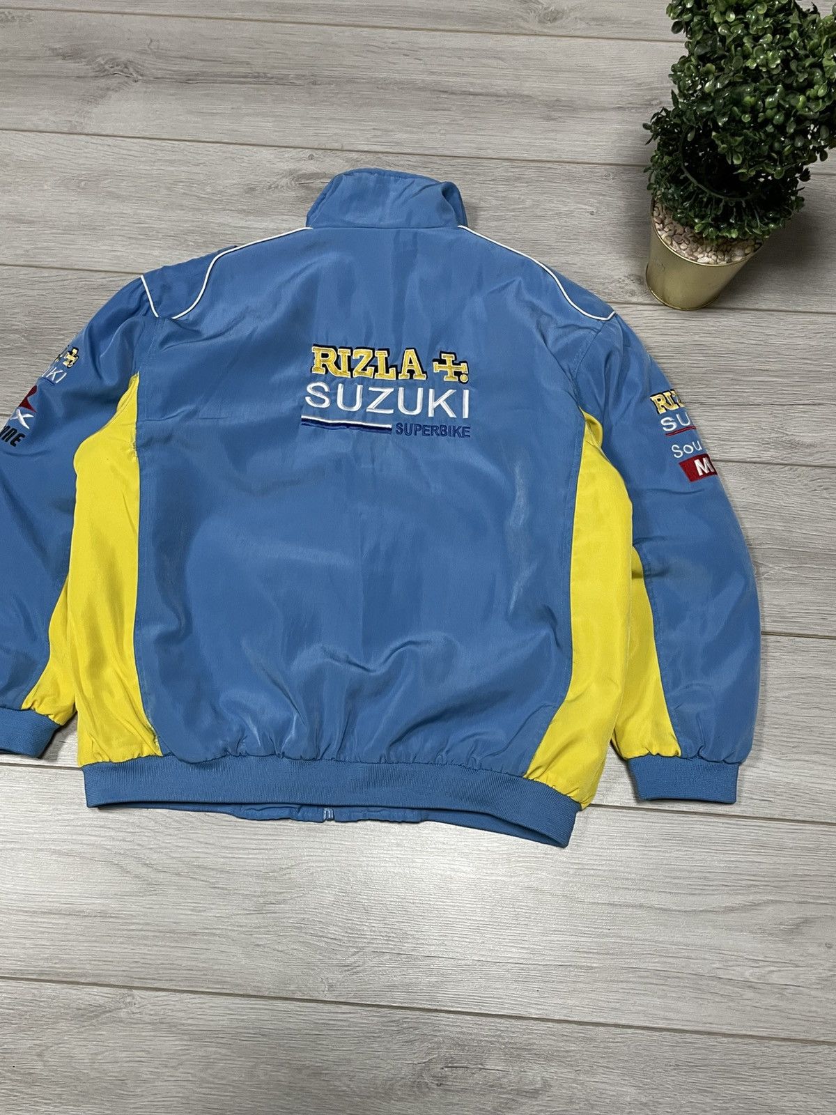 Vintage Suzuki Rizla + vintage bomber jacket big logo Size US M / EU 48-50 / 2 - 10 Thumbnail