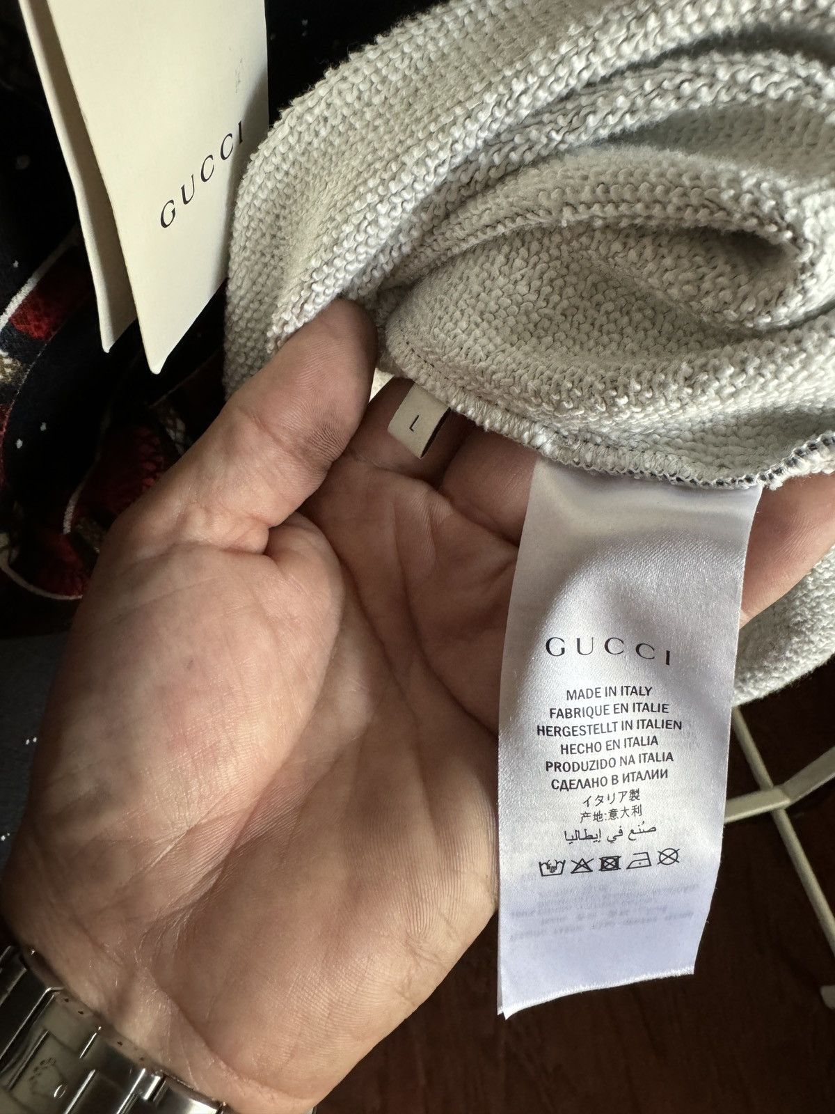 Gucci Gucci Space Snake Crewneck Size US L / EU 52-54 / 3 - 4 Thumbnail