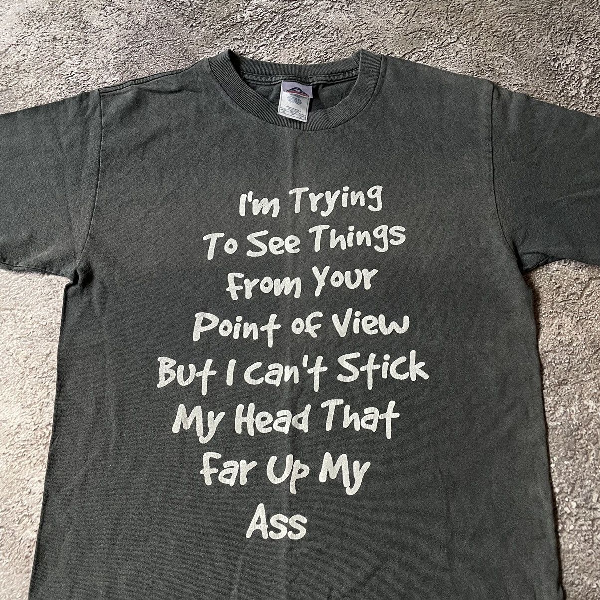 Vintage Vintage Y2K Sun Faded Graphic Tee Grunge Streetwear Black S Size US S / EU 44-46 / 1 - 6 Thumbnail