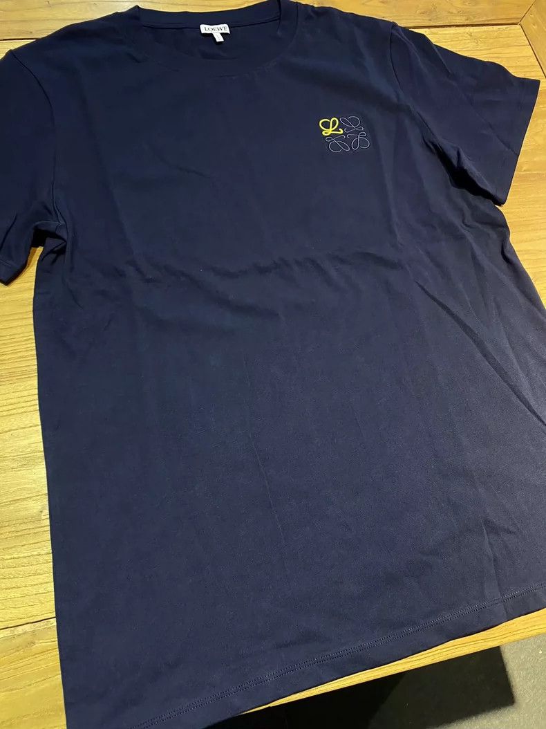 Loewe LOEWE Dark blue high-rise pure cotton letter LOGO embroide Size M / US 6-8 / IT 42-44 - 1 Thumbnail