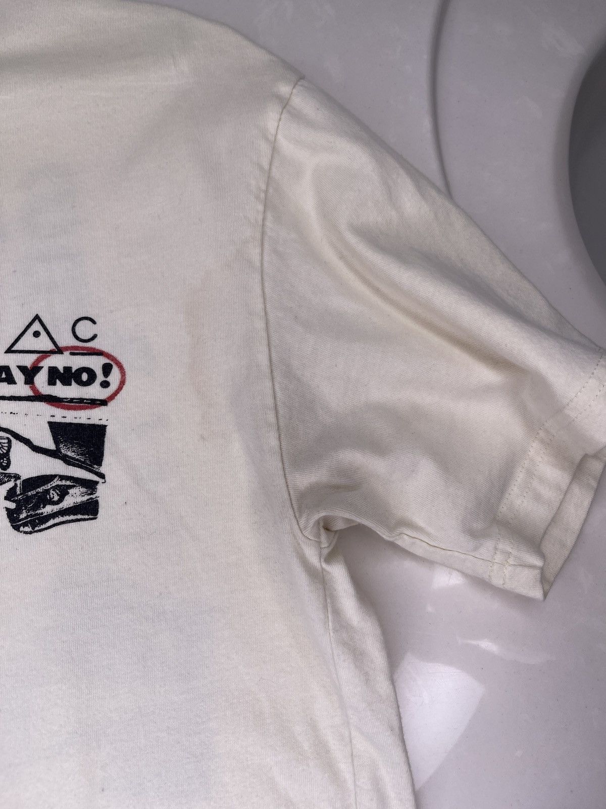 Other SAY NO TO BOOTLEGS - T Shirt Cream Size US L / EU 52-54 / 3 - 5 Thumbnail