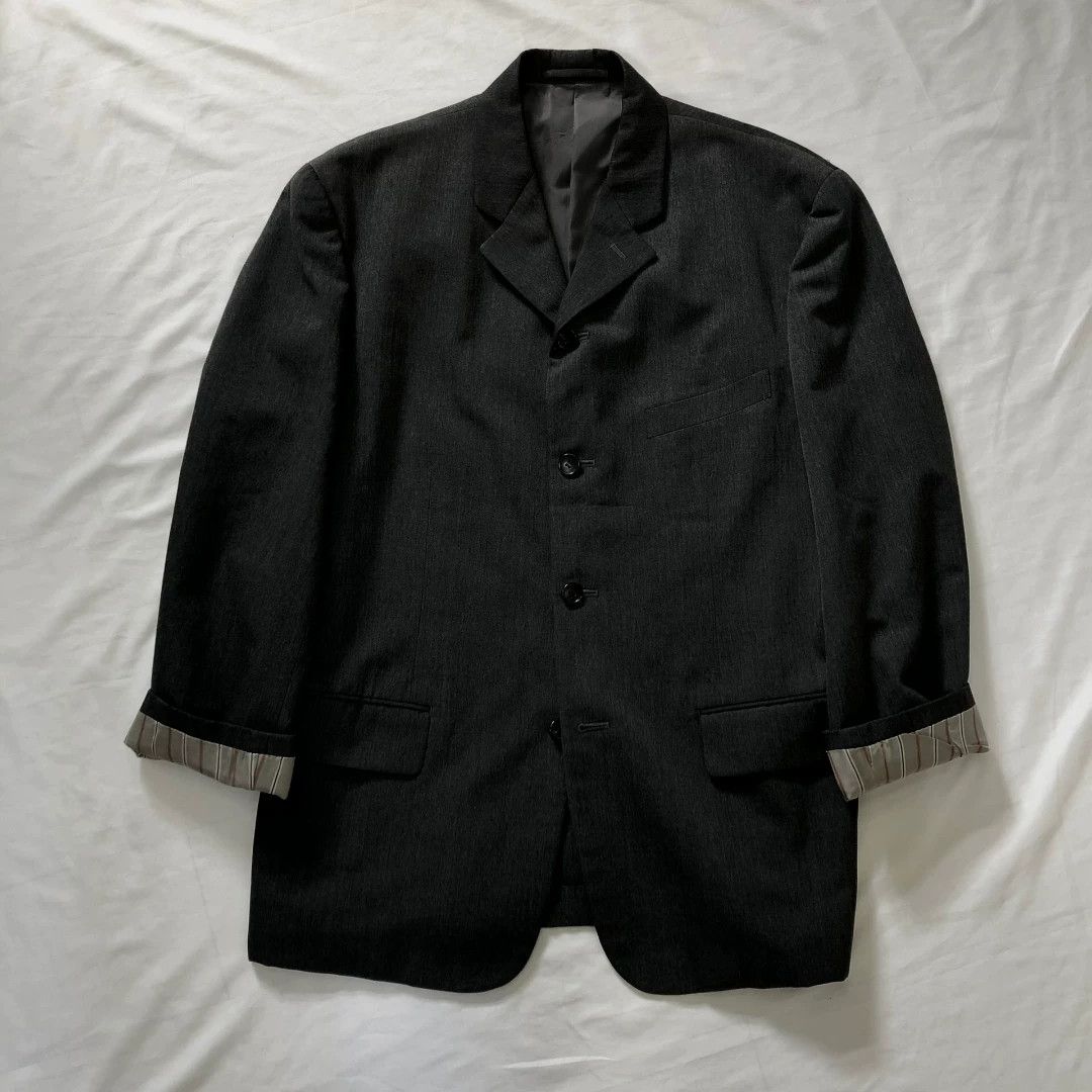 Comme des Garcons CDG 93AW DeColoration Reversible Gray Gradient M Jacket Size US M / EU 48-50 / 2 - 2 Thumbnail
