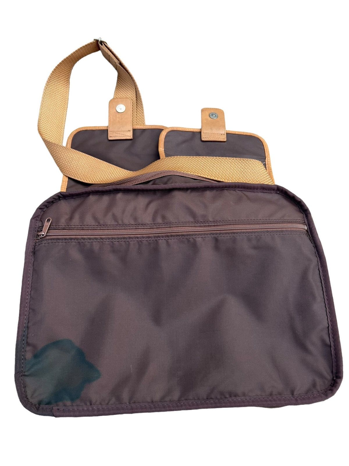 Emanuel Ungaro Vintage Ungaro PU and Leather Messenger Bag Size ONE SIZE - 22 Thumbnail