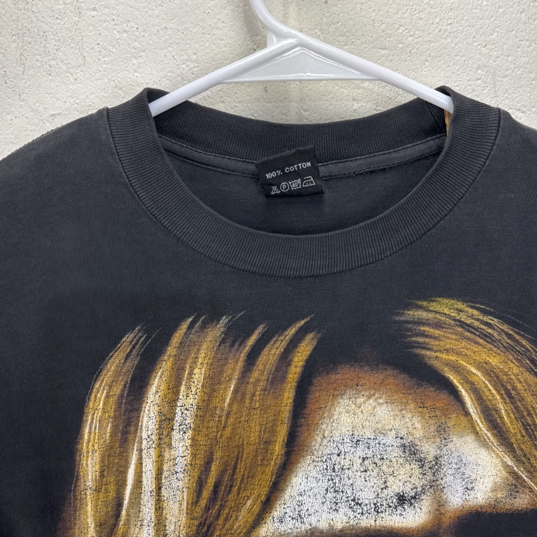 Vintage Vintage Nirvana Kurt Cobain Memorial T-Shirt Men Large Black 90s Grunge Music Metal Heaven Size US L / EU 52-54 / 3 - 5 Thumbnail