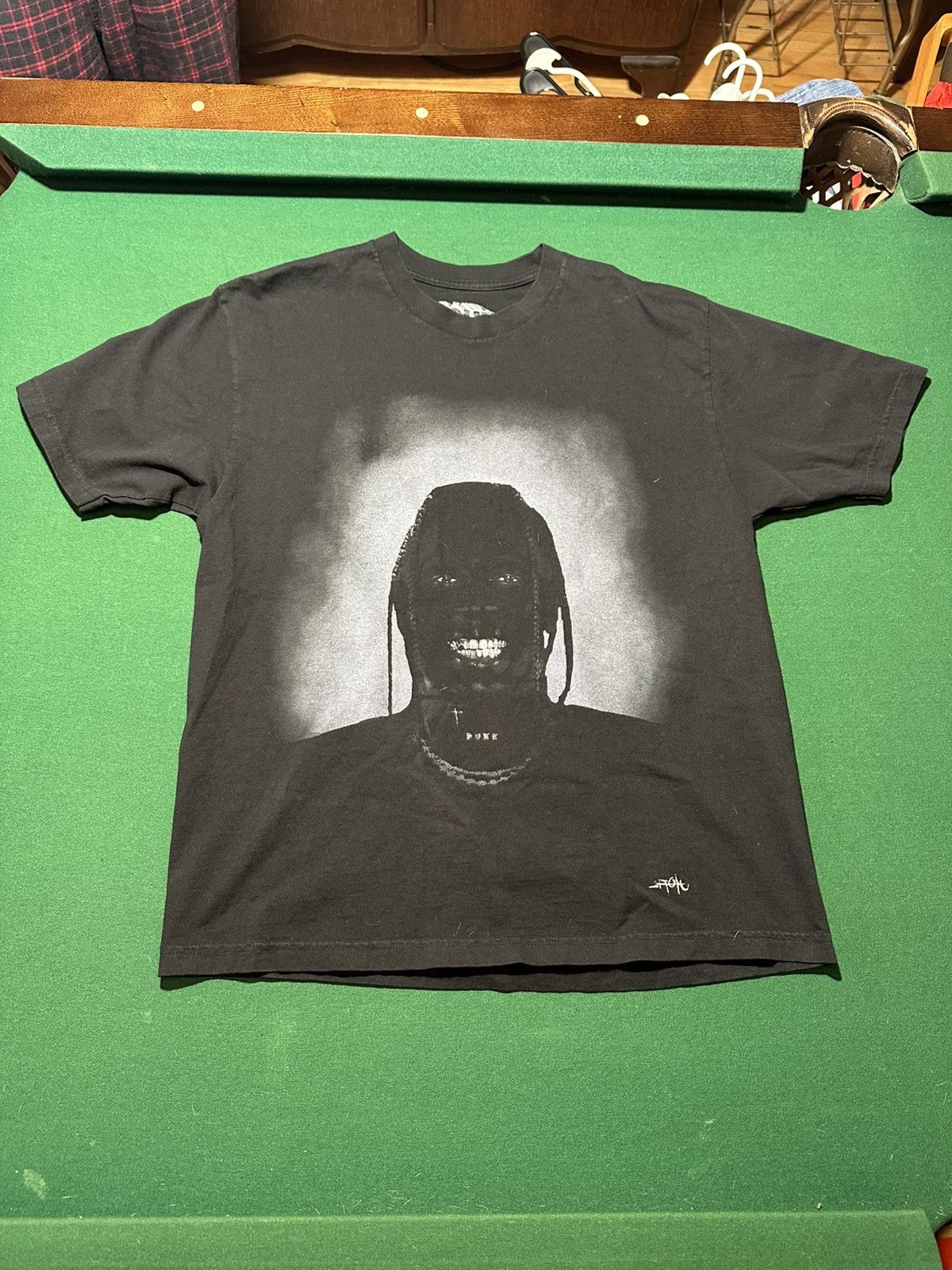 Travis Scott Utopia Tour tee Size US L / EU 52-54 / 3 - 1 Thumbnail