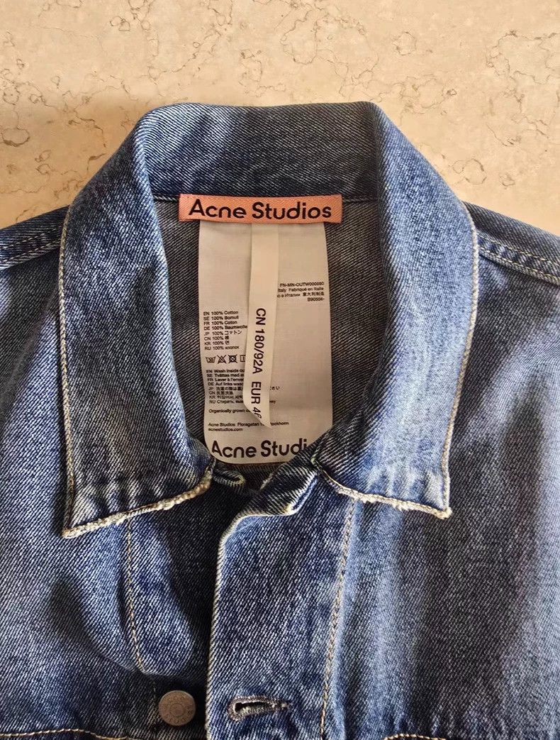 Acne Studios acne studios Casual denim jacket 2506-Nextarrow Size US L / EU 52-54 / 3 - 3 Thumbnail