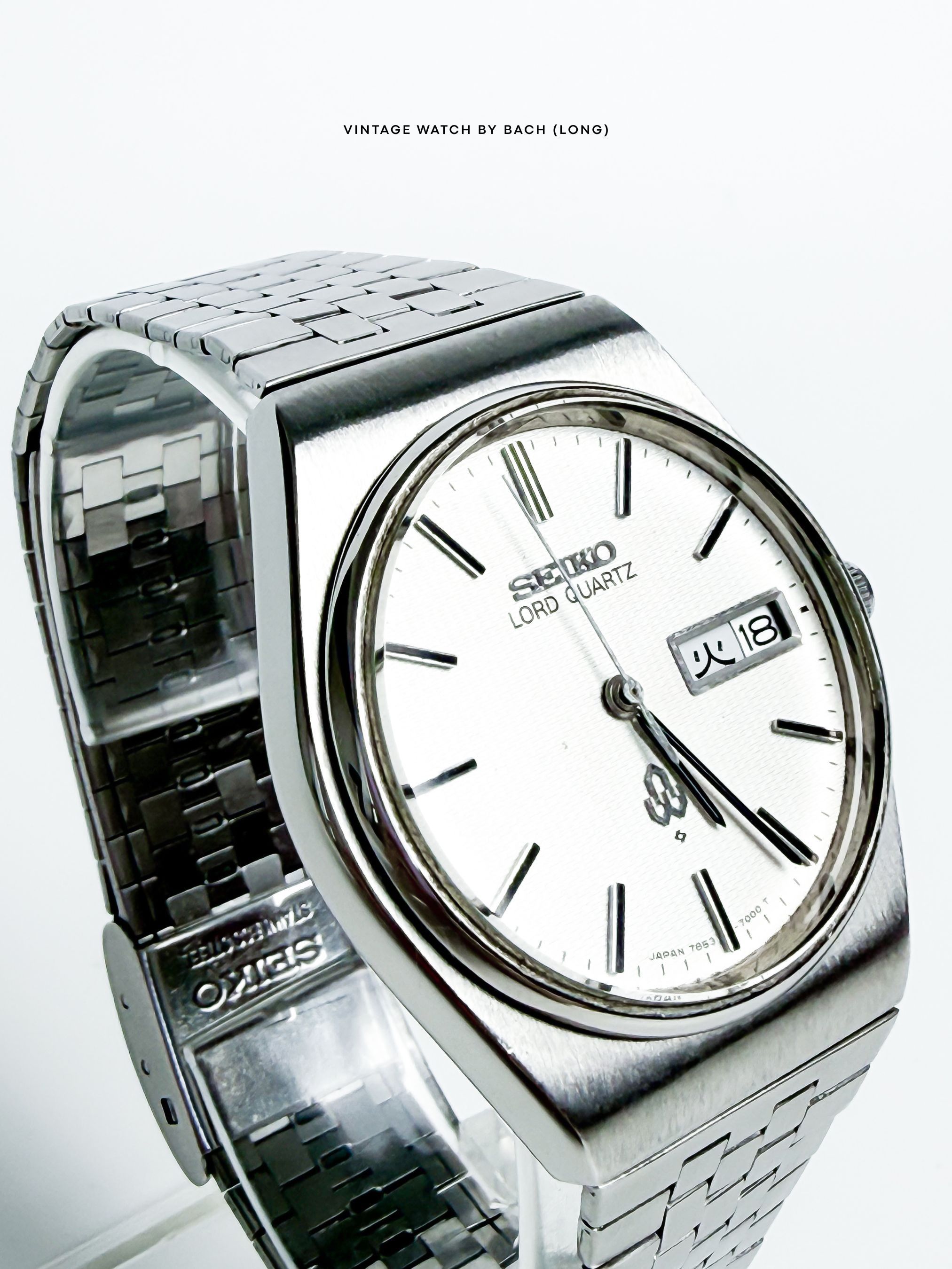 Seiko Seiko Lord Quartz 7853-7010 Minimal White Watch Size ONE SIZE - 6 Thumbnail