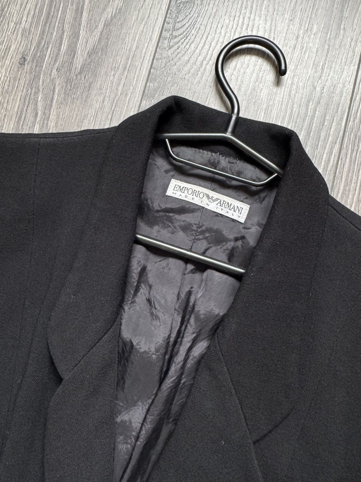Emporio Armani Emporio Armani Blazer Jacket in Black Size M / US 6-8 / IT 42-44 - 12 Thumbnail