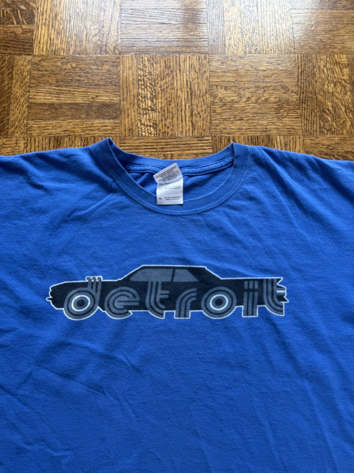 Japanese Brand Vintage Y2K Detroit Retro Car Logo Graphic Tee Size US XL / EU 56 / 4 - 3 Thumbnail