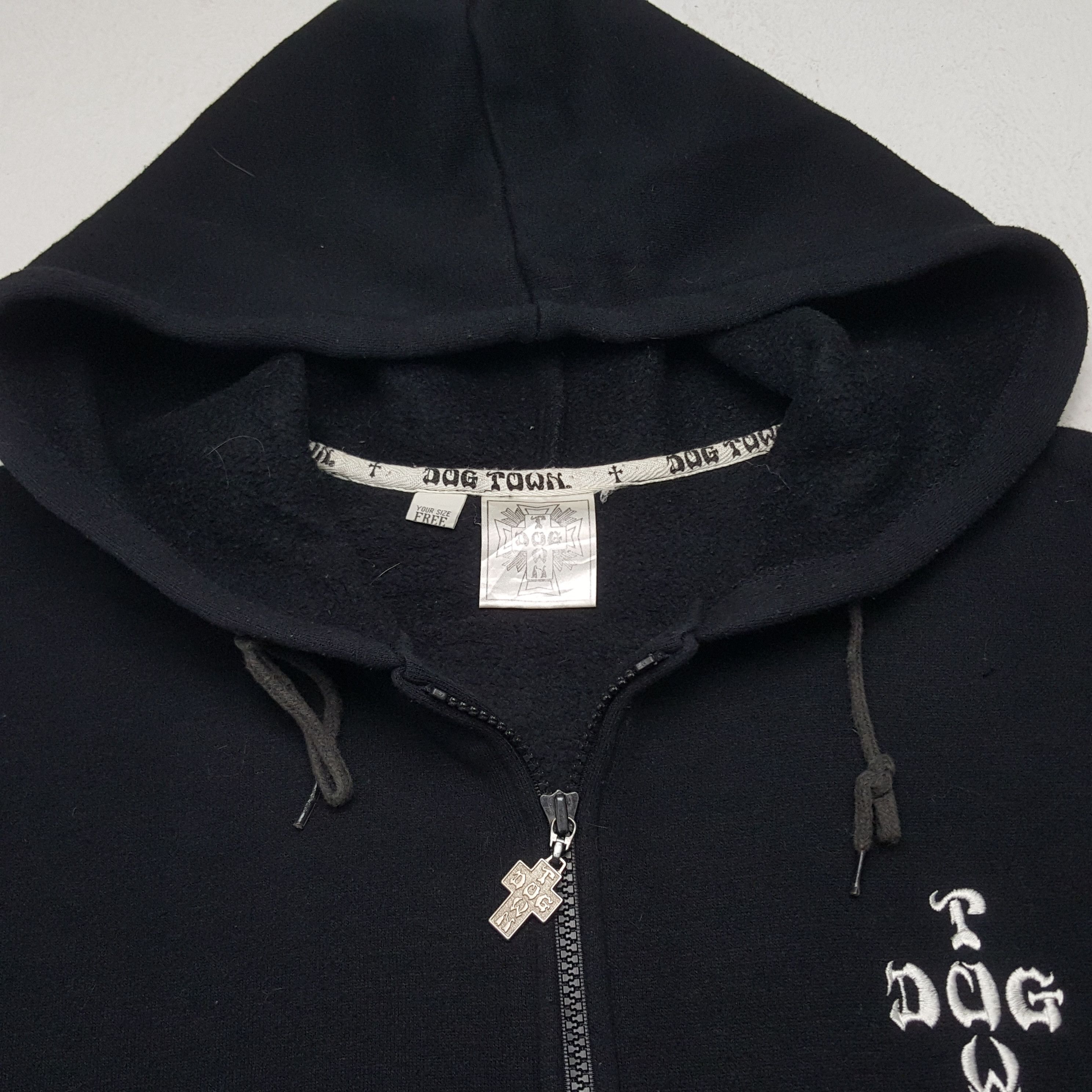 Dogtown × Vintage Vintage Dog Town Streetwear Style Art Design Hoodies Jacket Size US XL / EU 56 / 4 - 5 Thumbnail