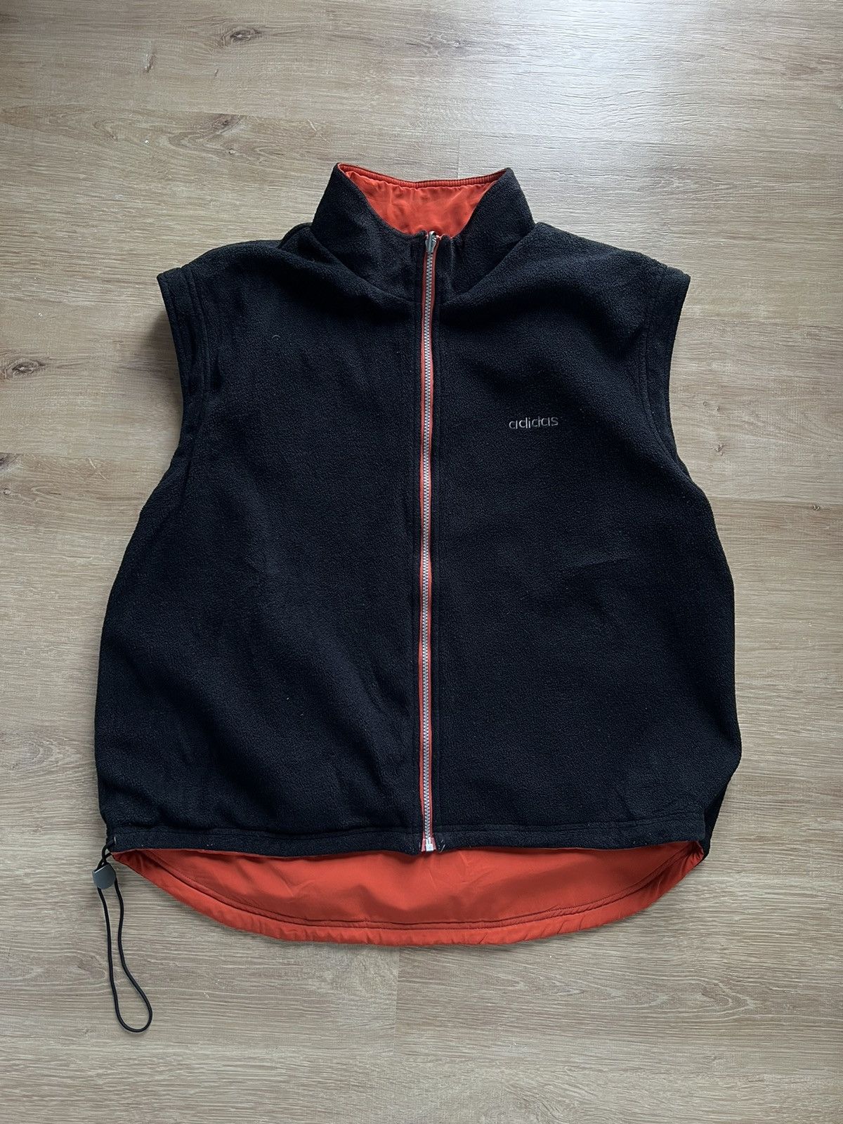 Adidas Vintage Double Sided Adidas Vest Size US L / EU 52-54 / 3 - 2 Thumbnail