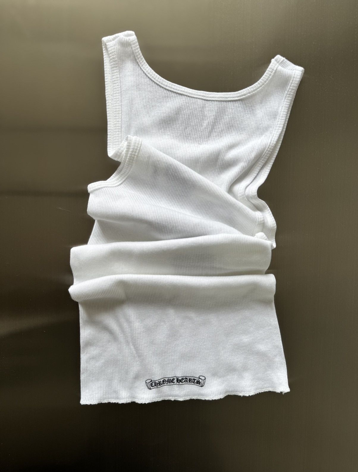 Chrome Hearts Chrome Hearts Richard “F you” white tank Size US M / EU 48-50 / 2 - 5 Thumbnail