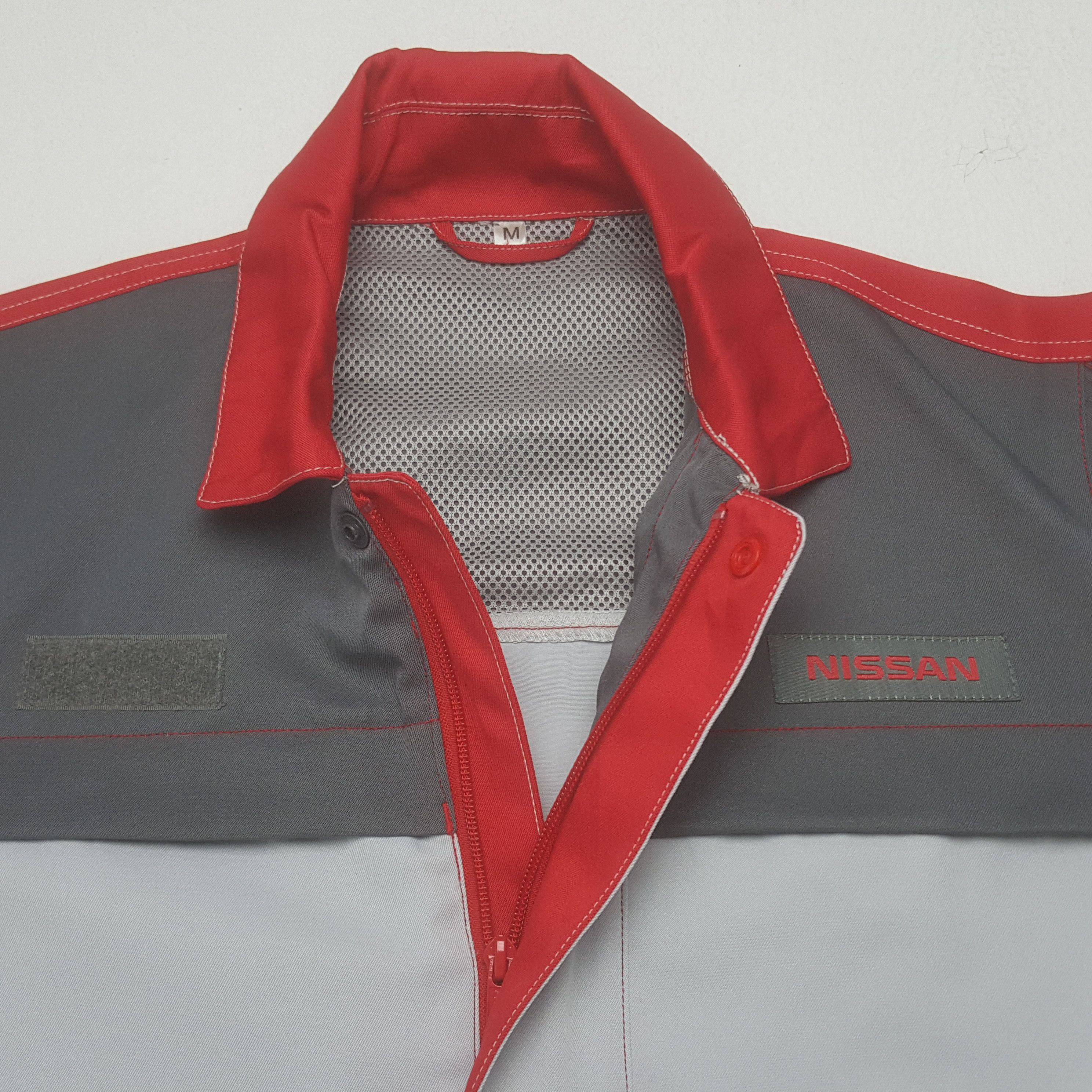 Japanese Brand × Vintage Vintage Nissan Japanese Racing Team Workwear Jacket Size US M / EU 48-50 / 2 - 5 Thumbnail
