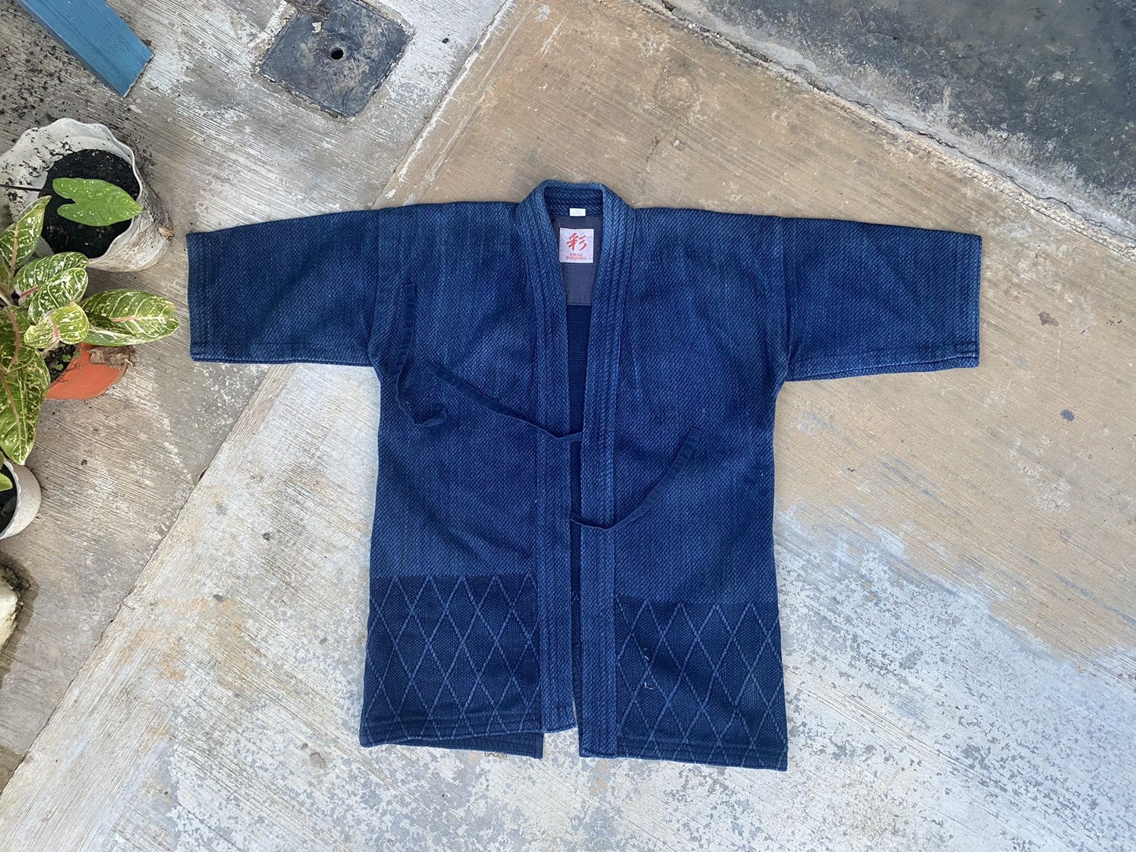 Japanese Brand AW Eikou Budougu Indigo Narogi Kimono like Visvim Size US M / EU 48-50 / 2 - 1 Thumbnail