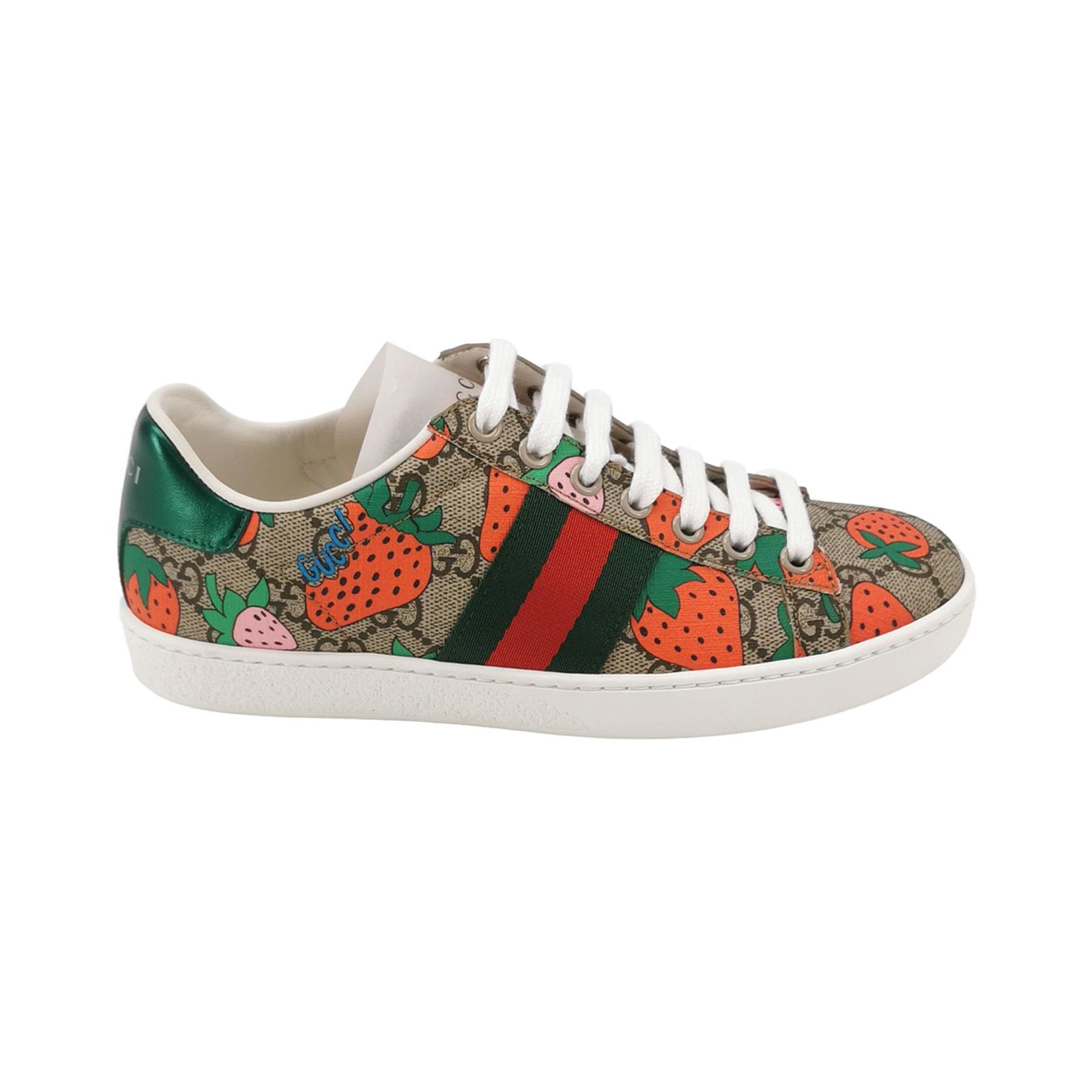 Gucci Gucci Women 5 Lowtop Sneakers Size US 5 / IT 35 - 1 Thumbnail