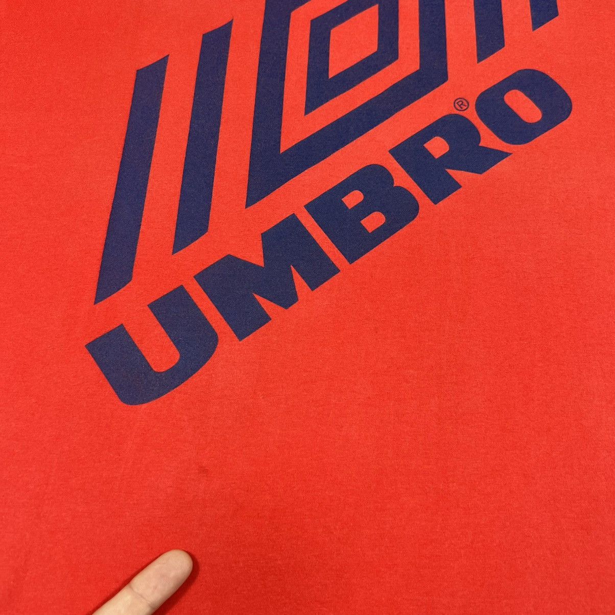 Umbro Vintage 90s UMBRO Big Logo Retro Style Casual Boxy T-shirt Size US XL / EU 56 / 4 - 5 Thumbnail