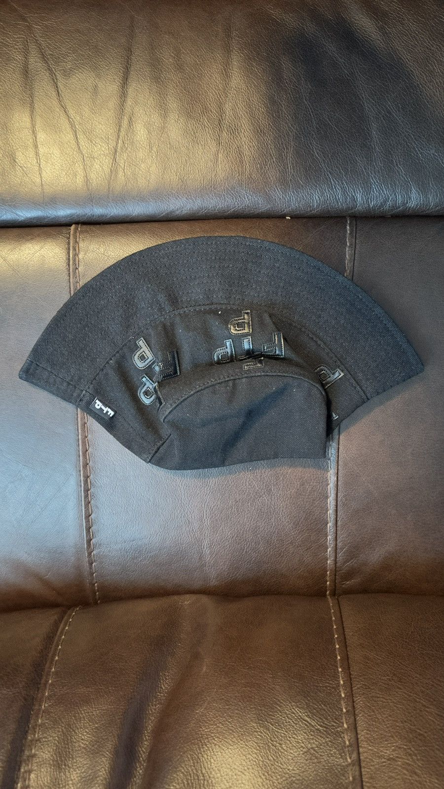 Fuck The Population FTP Cross Logo Denim Bucket Hat Size ONE SIZE - 2 Thumbnail