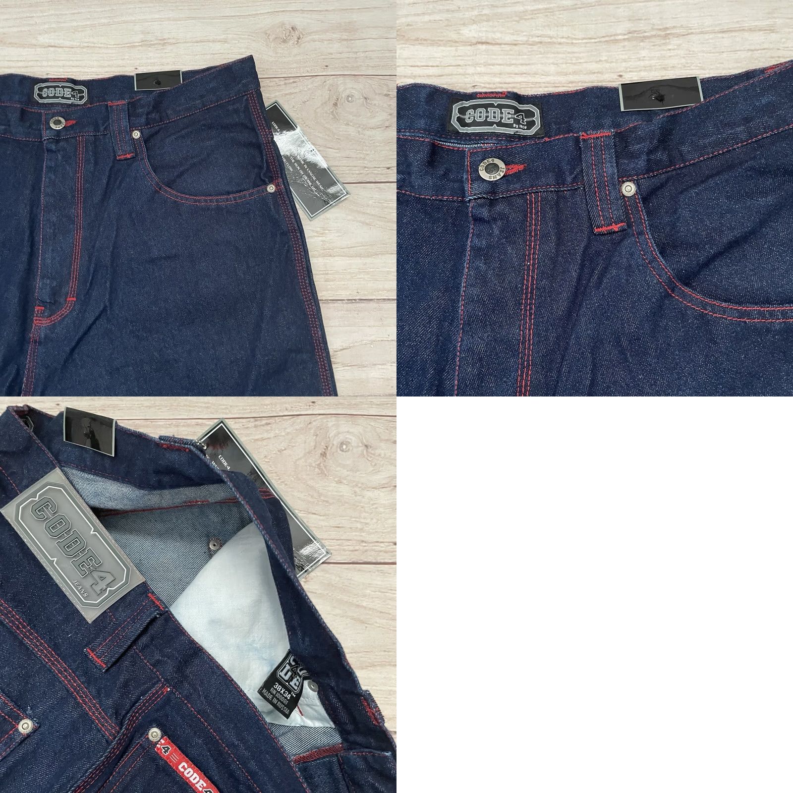 Fubu VINTAGE Chubiggie Jeans Denim Baggy NY Skate 38x34 Men's 90s 2000s JNCO Style 38x34 Blue Regular Baggy Size US 38 / EU 54 - 9 Thumbnail