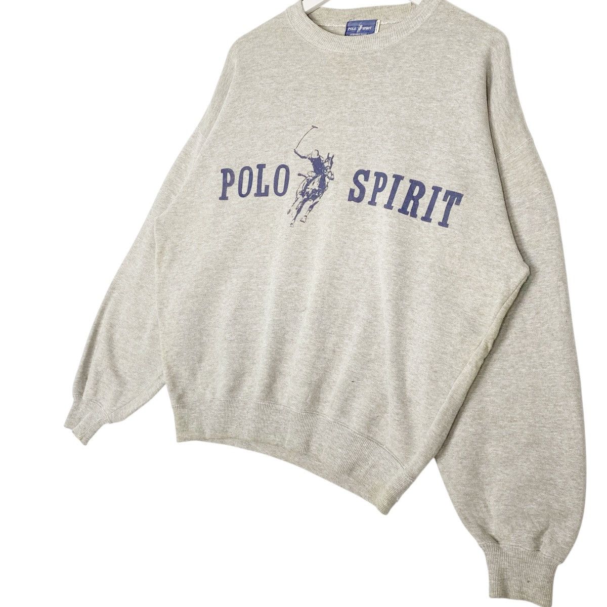 Other Vintage Polo Ralph Lauren Small Pony Sweatshirt CrewneckGray Size US M / EU 48-50 / 2 - 3 Thumbnail