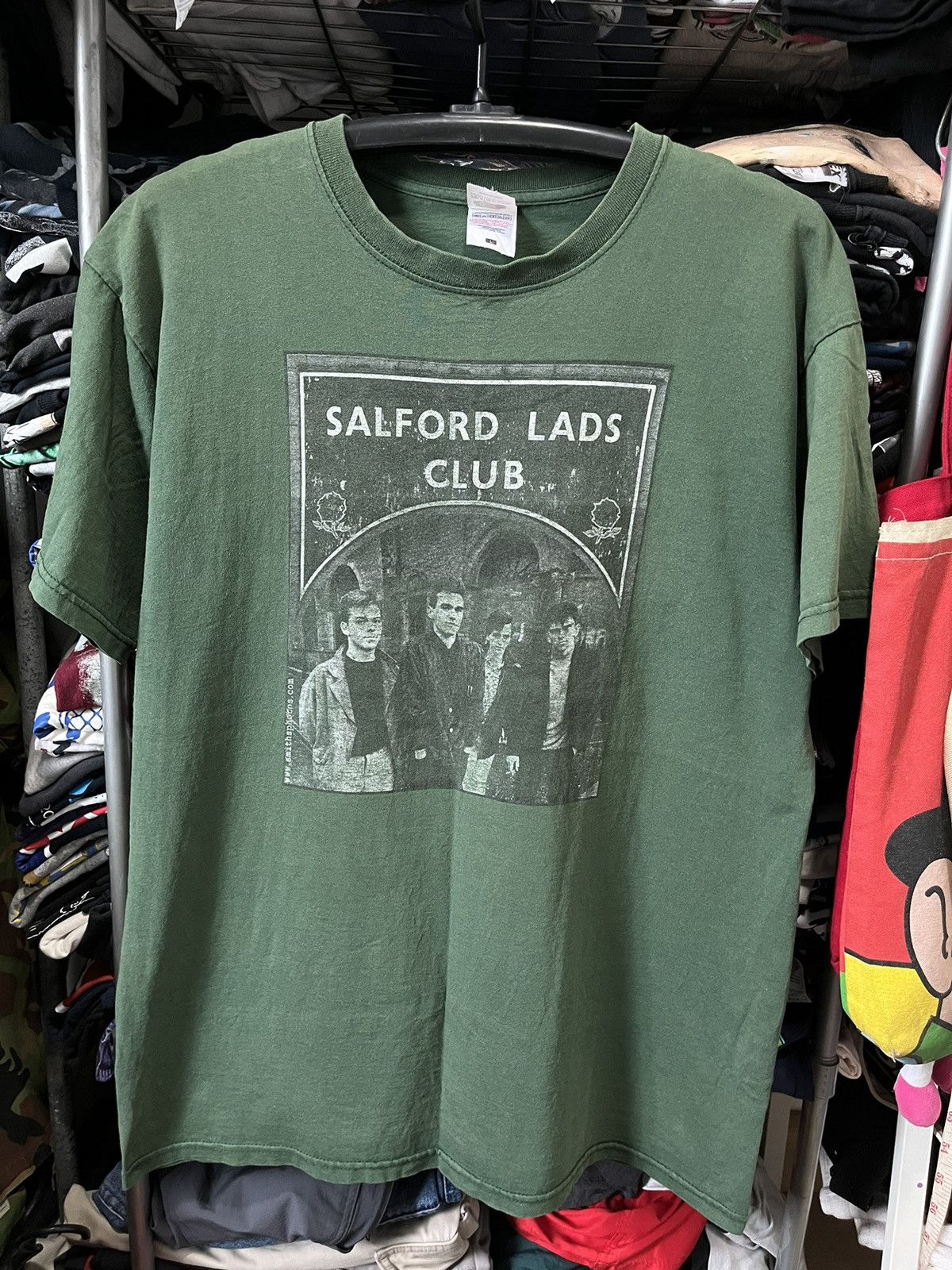 Band Tees The Smiths Salford Lads Club Photo Band Tee Y2K Size US L / EU 52-54 / 3 - 1 Thumbnail