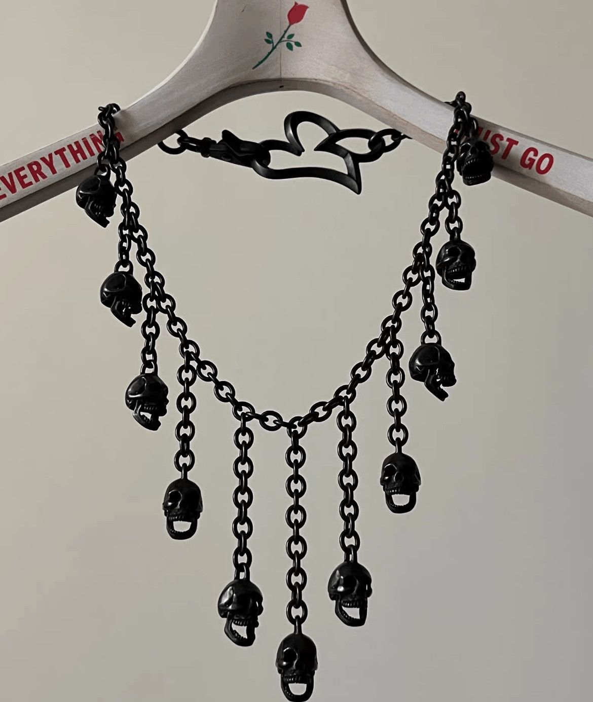 【キムタク着】NUMBER(N)INE Skull Necklace Noir期 NUMBER (N)INE MULTI SKULL NECKLACE - SS06 “WELCOME TO THE