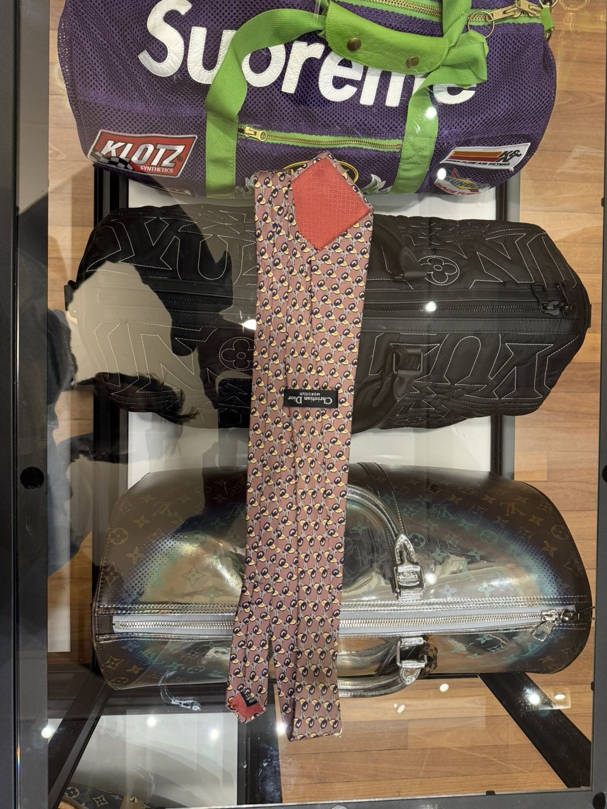 Christian Dior Monsieur Christian Dior Monsieur Tie - Brown Size ONE SIZE - 4 Thumbnail
