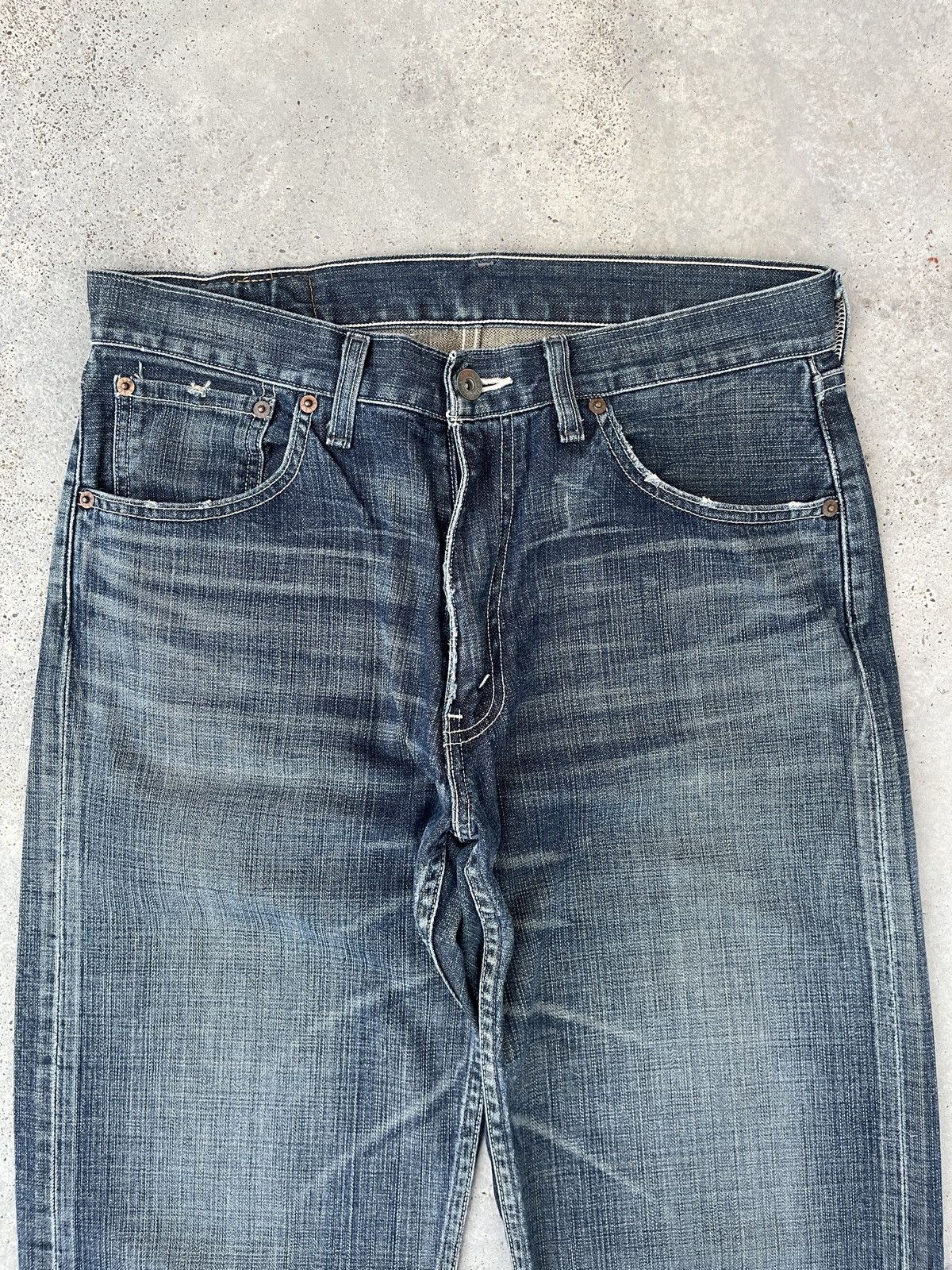 Levi's × Levi's Vintage Clothing × Vintage Levi’s 503 Vintage Y2K Faded Blue Denim Jeans Size US 32 / EU 48 - 2 Thumbnail