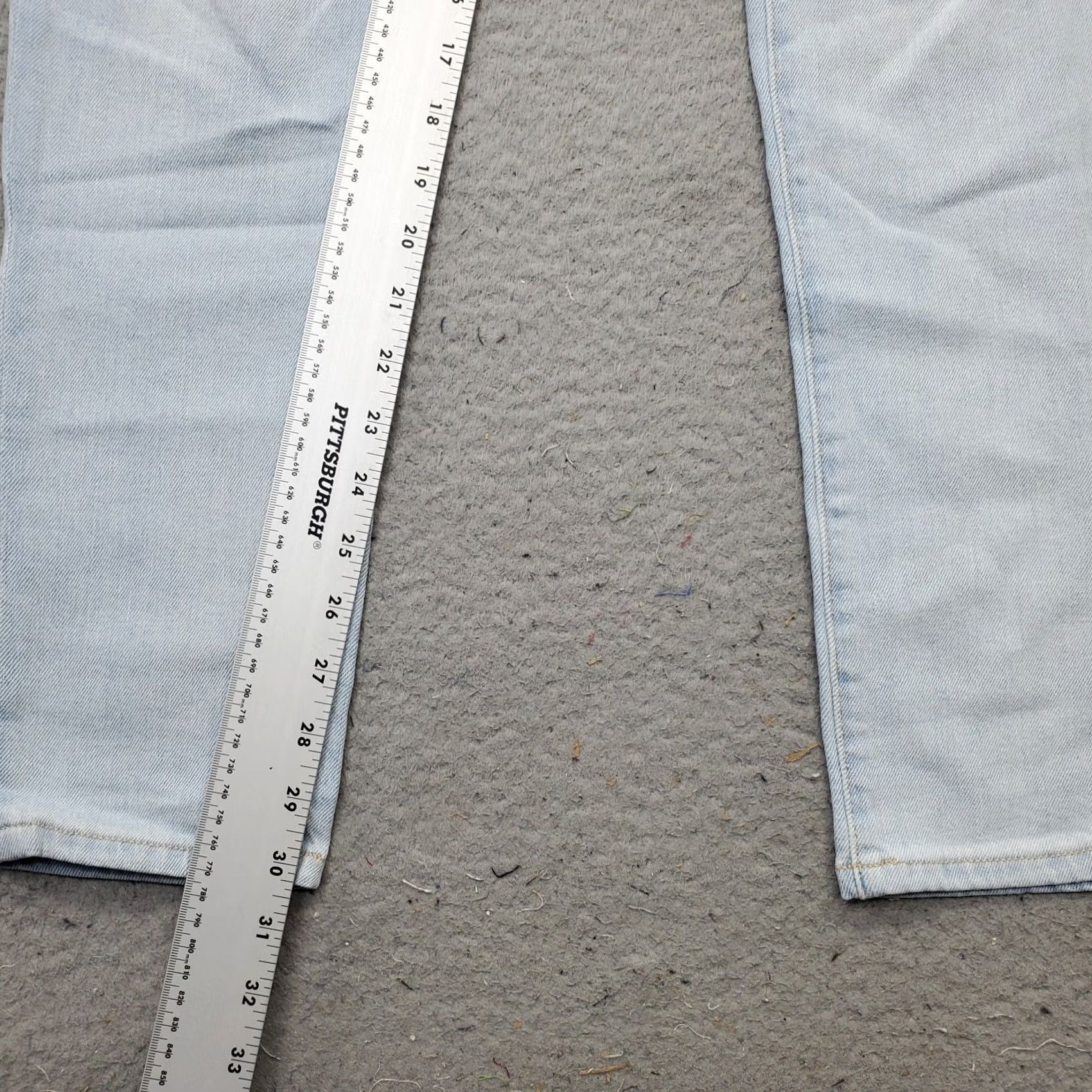 H&M H&M Skinny Jeans Womens Size 29 Blue Denim Stretch 5-Pocket Design Jeans Womens Size 29 blue denim stretch Distressed 5-Pocket H&M Womens Jeans Size 29" - 4 Thumbnail