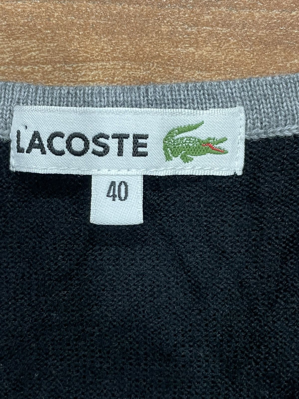 Lacoste Lacoste Short Sleeve Shirt Size S / US 4 / IT 40 - 3 Thumbnail