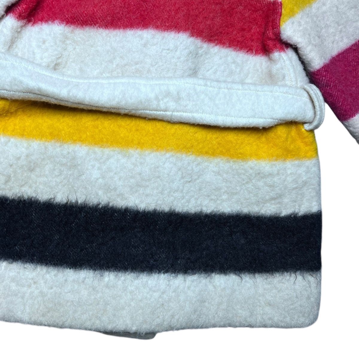 Hudsons Bay × Vintage Hudson Bay Company 4 Point Blankets Wool Belt Women’s Jacket Size S / US 4 / IT 40 - 20 Thumbnail