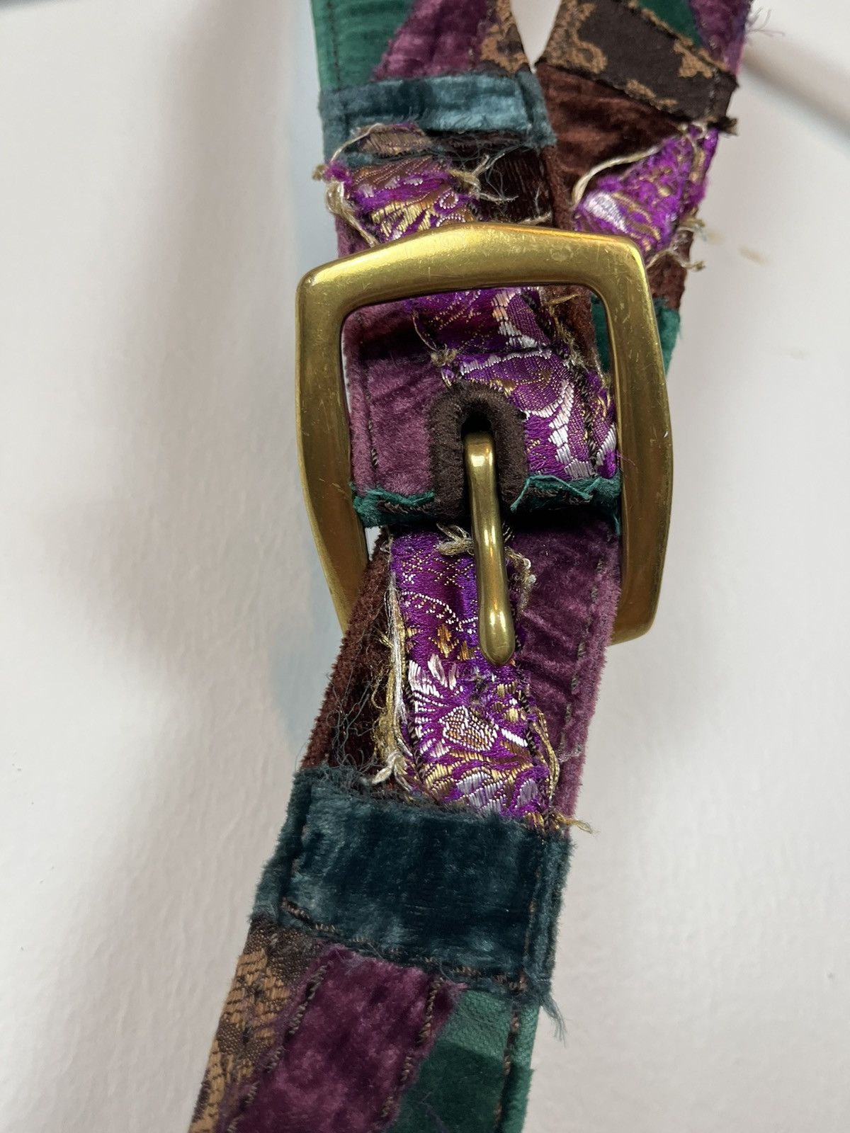 Japanese Brand × Lucky Brand Lucky Brand Patchwork Belt Size ONE SIZE - 2 Thumbnail