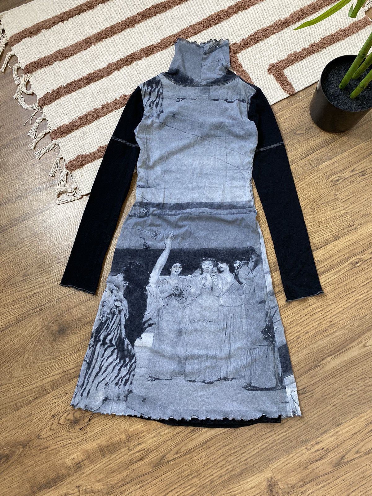 Japanese Brand JEAN PAUL GAULTIER STYLE MESH DRESS Size M / US 6-8 / IT 42-44 - 2 Thumbnail