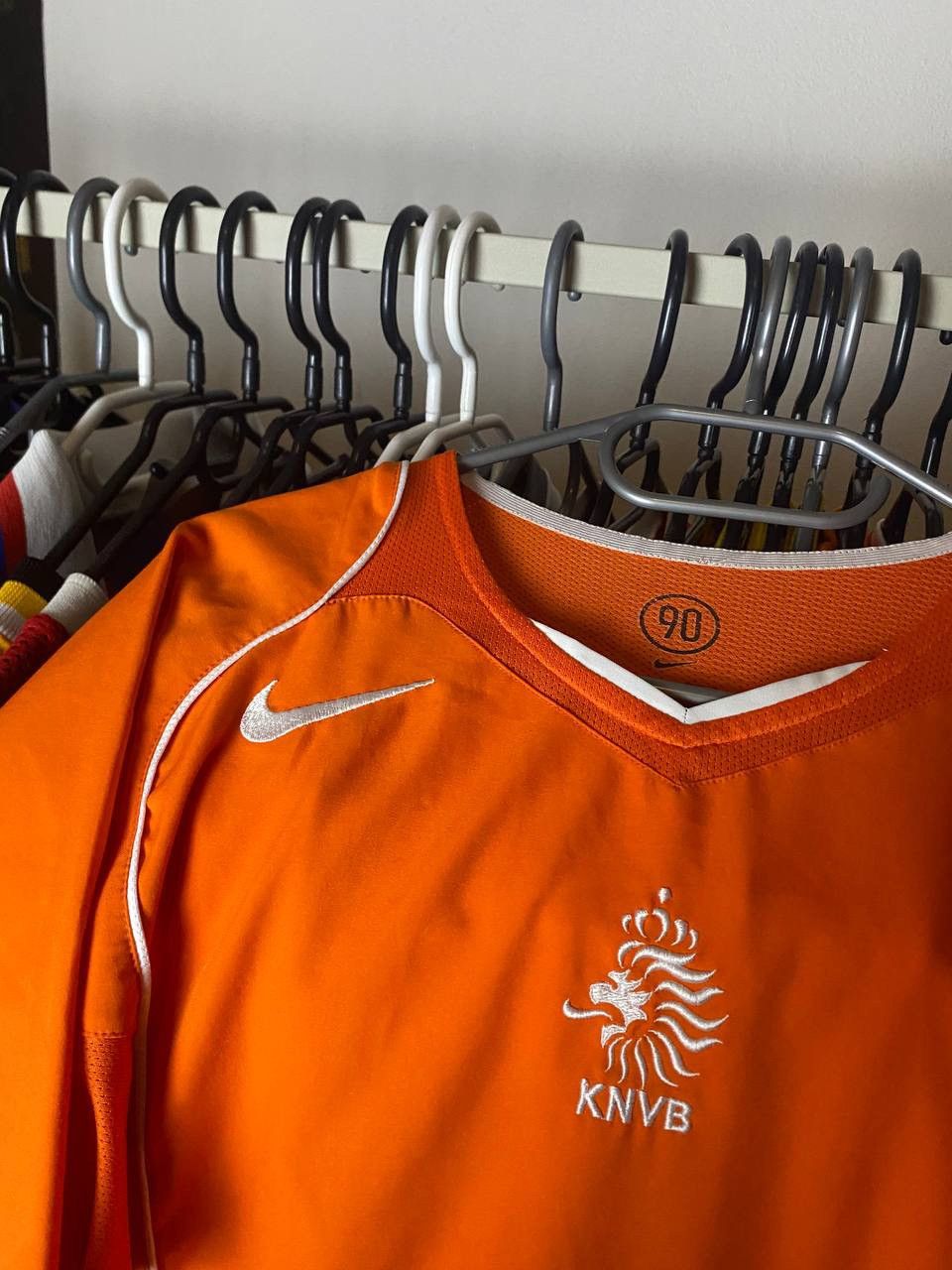 Nike Nike Netherland Holland vintage jersey drill Size US S / EU 44-46 / 1 - 2 Thumbnail